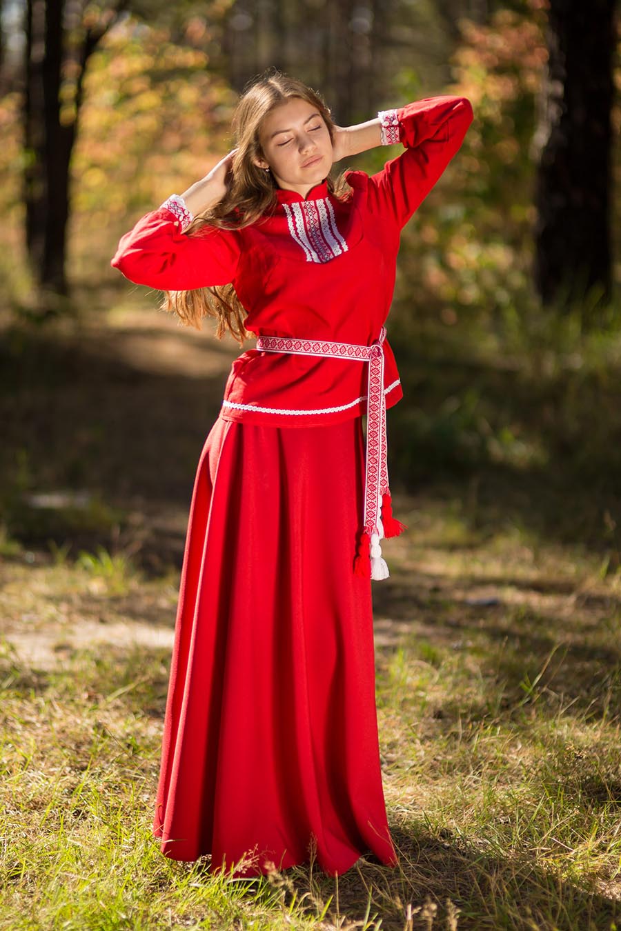 Underwear Women in Slavic costumes in Tunliao